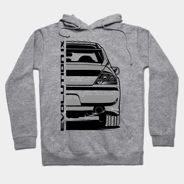 Lancer Evolution 9 Hoodie by idrdesign